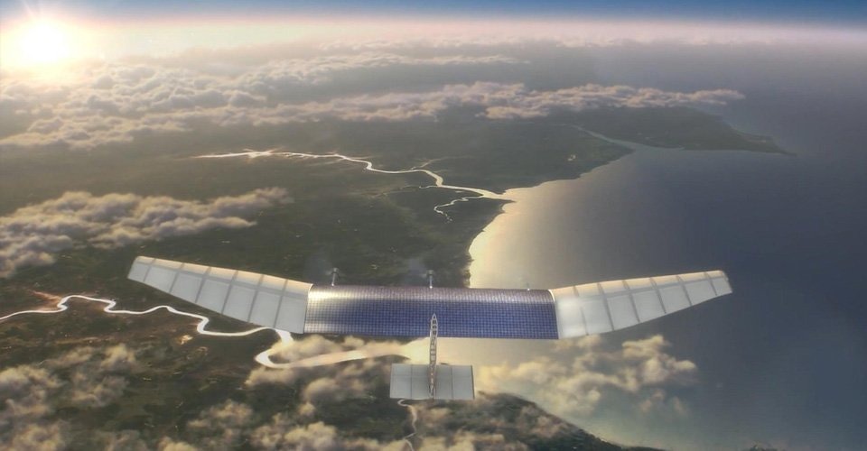 facebook drones zonneenergie internet