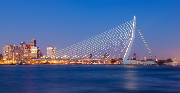 Erasmusbrug in Rotterdam